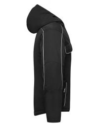 Gefütterte Softshell Arbeitsjacke Schwarz